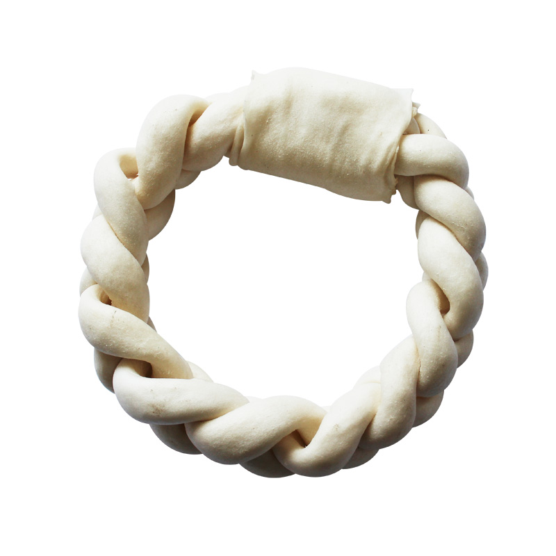 EXPANDED RAWHIDE BRAIDED RING