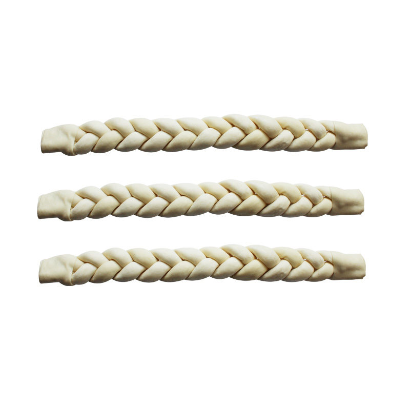 EXPANDED RAWHIDE BRAIDED ROLL