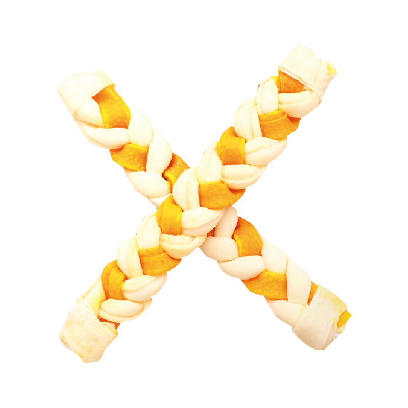 EXPANDED RAWHIDE BRAIDED STICK