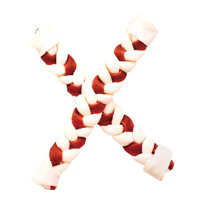 EXPANDED RAWHIDE BRAIDED STICK