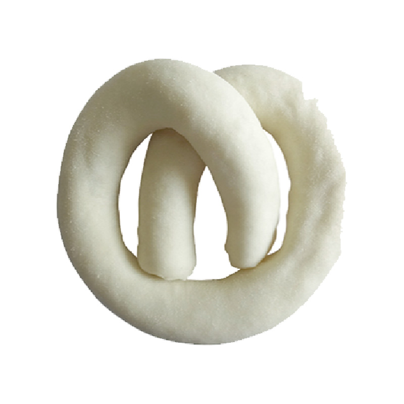 EXPANDED RAWHIDE BREZEL