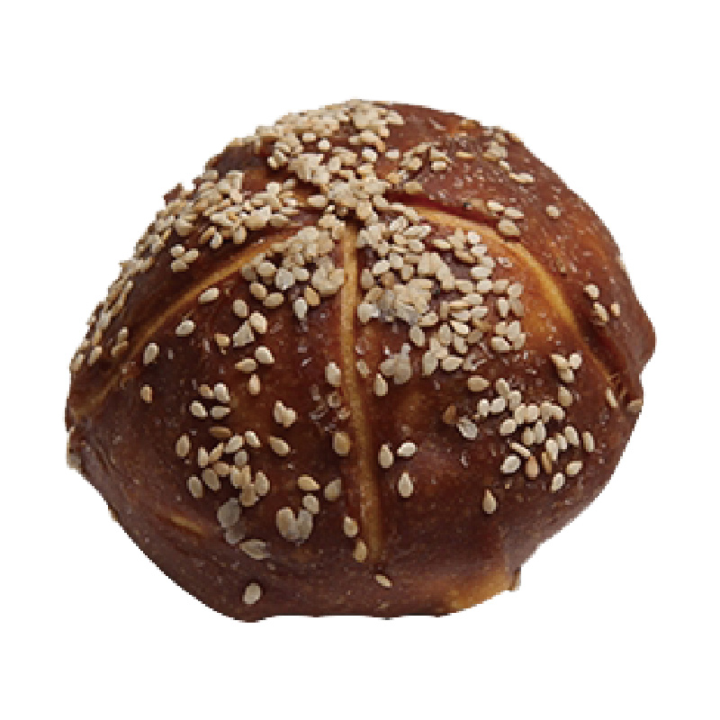 RWHIDE DUCK HAMBURGER WITH SESAME