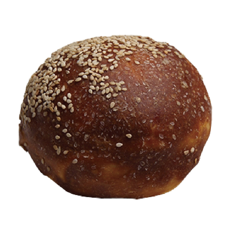 RWHIDE DUCK HAMBURGER WITH SESAME