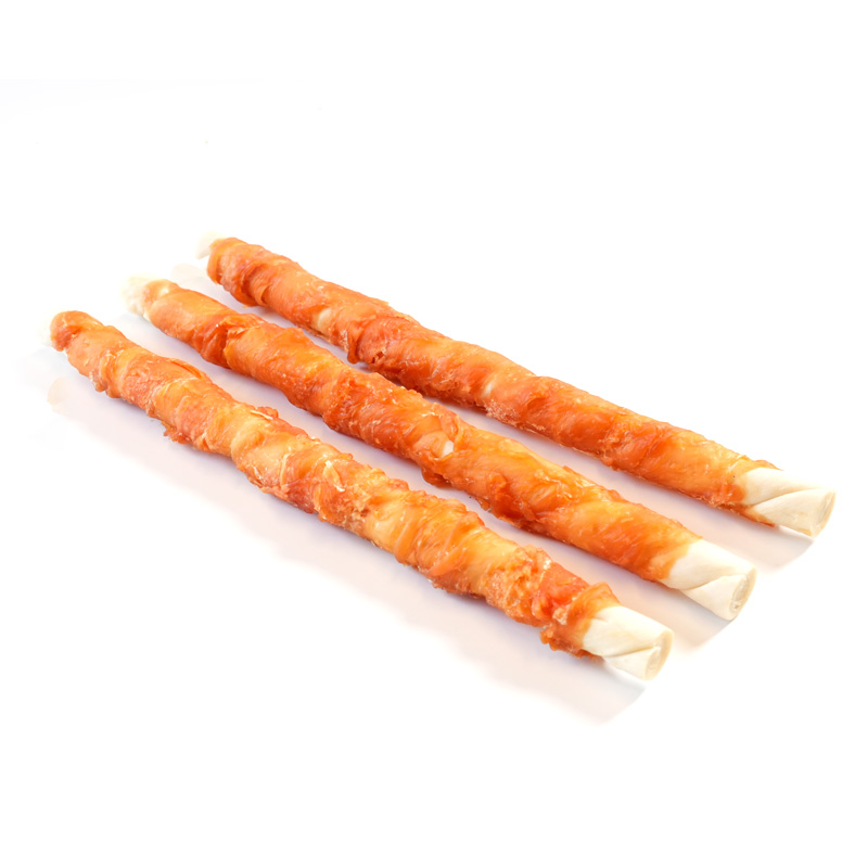 33cm collagen stick wrapped chicken