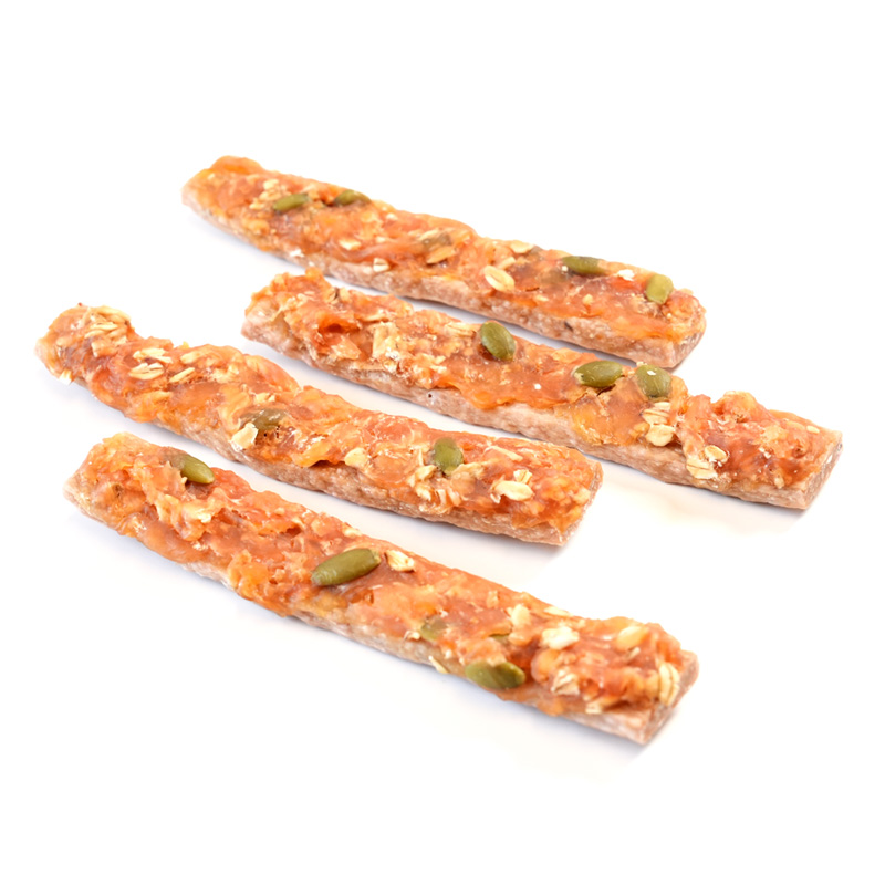 collagen blueberry Chips coated Chicken with pumpkin seeds and oats