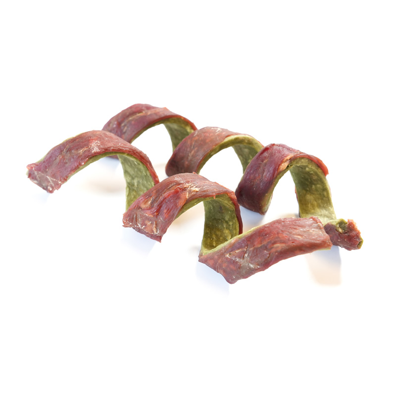collagen spinach Spiral wrapped duck
