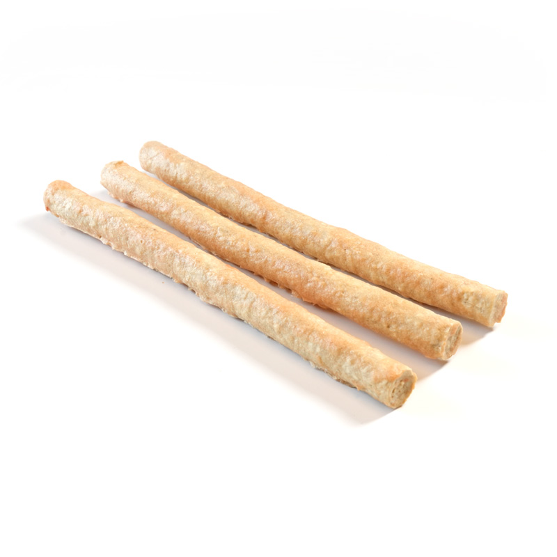 collagen stick coated chicken