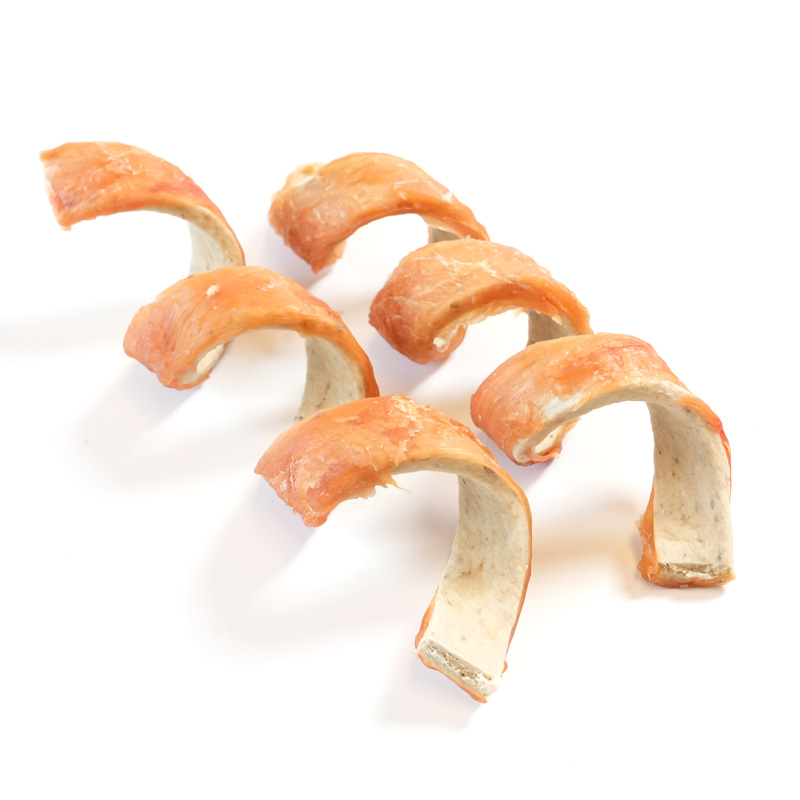 collagen tripe spiral wrapped chicken