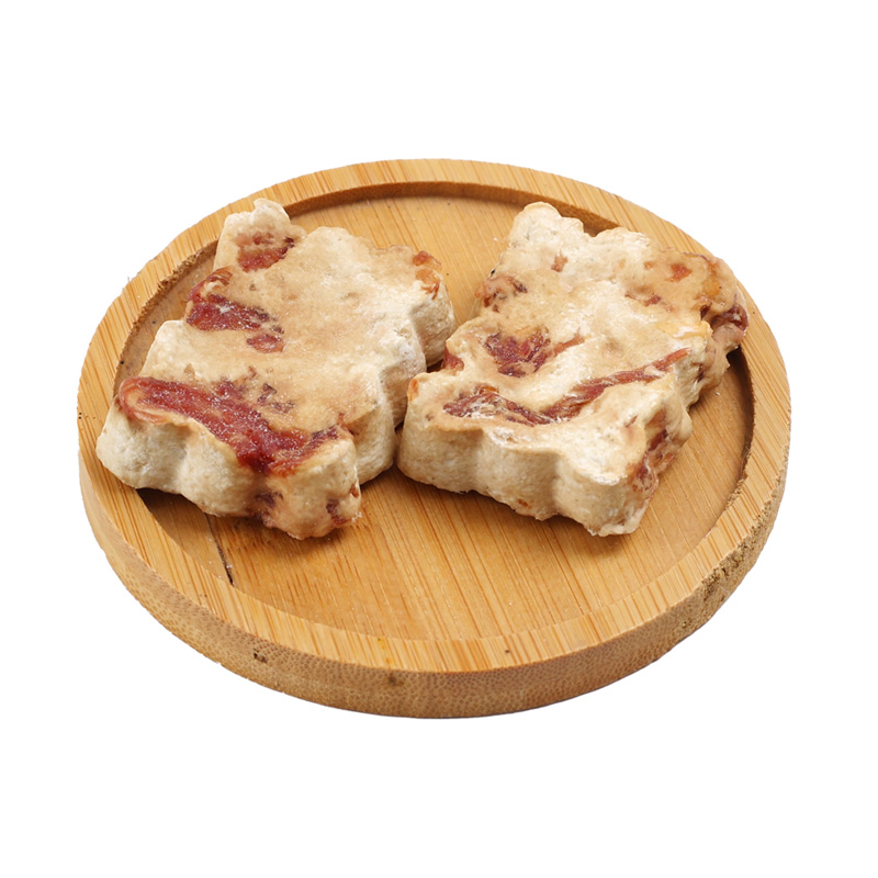 fermented rawhide biscuits with duck