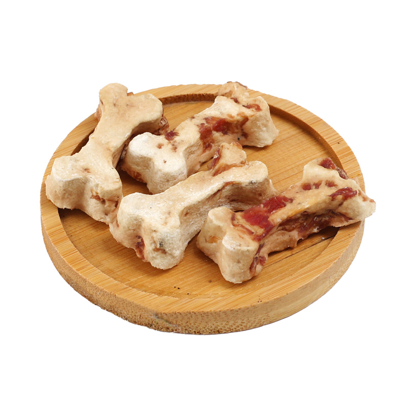 fermented rawhide pressed bone with duck