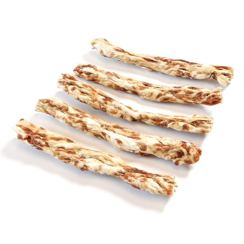 fermented rawhide stick with duck