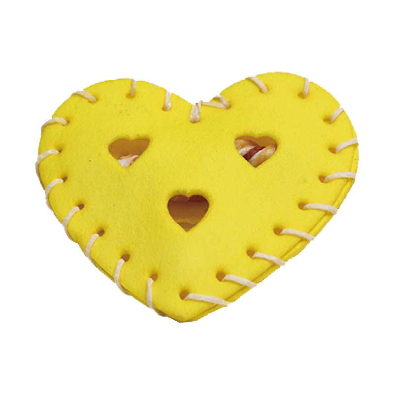 RAWHIDE YELLOW HEART