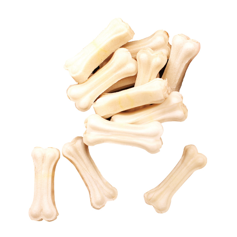 WHITE PRESSED BONES FILLED MUNCHY