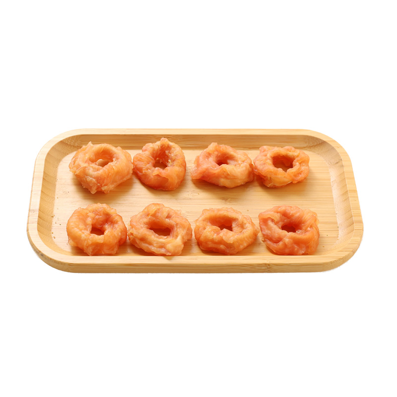 CODFISH RING WRAPPED CHICKEN