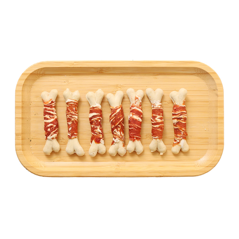 CALCAREOUS BONE WRAPPED SNOWFLAKE BEEF